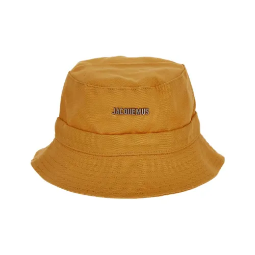 Jacquemus Cotton Bucket Hats Желтый Мужской