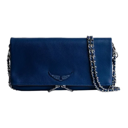 Zadig Voltaire Сумка из коровьей кожи сумка через плечо женская синяя