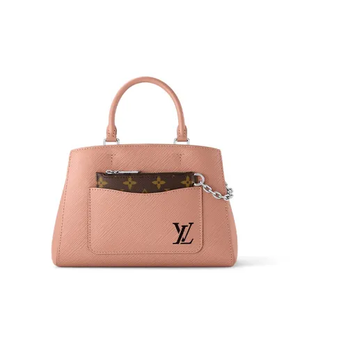 LOUIS VUITTON Epi Коровья крупнозернистая текстура Сумка через плечо Сумка Маленькая Женская Розовая