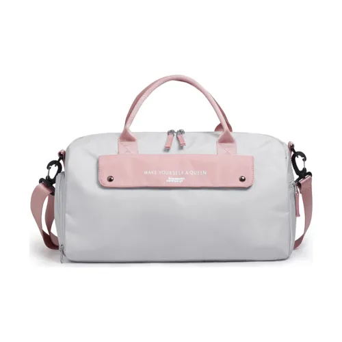 LOVERPUSS Нейлон Одно плечо Через плечо Спортивный зал Сумка Средняя Унисекс Серый Розовый