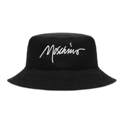 MOSCHINO Полиамид Шляпа ведра Черный Унисекс