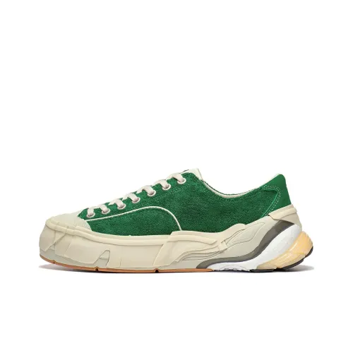 Подкладка Slip-resistant устойчивая к истиранию низкий топ повседневная обувь женская прохладный сосновый зеленый