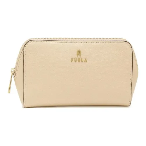 Furla Клатч из коровьей кожи среднего размера женский розовый