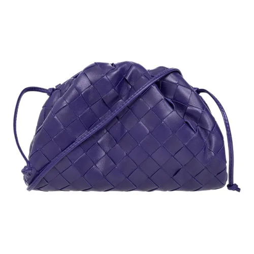 Bottega Veneta POUCH Cloud Сумка Sheepskin Clutch Mini Женская Purple