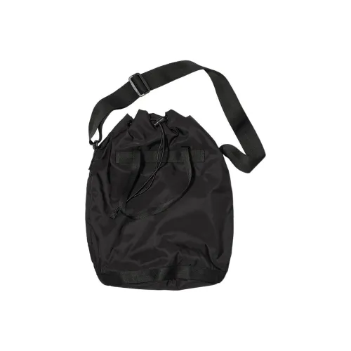 UNIQLO U Collection Полиэстер Ведрообразная Сумка Сумка через плечо Сумка через плечо Стандартная Унисекс Черная