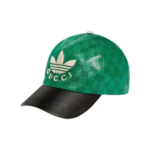 GUCCI Adidas X GUCCI Co Branded Series Кепки Зеленый Мужской