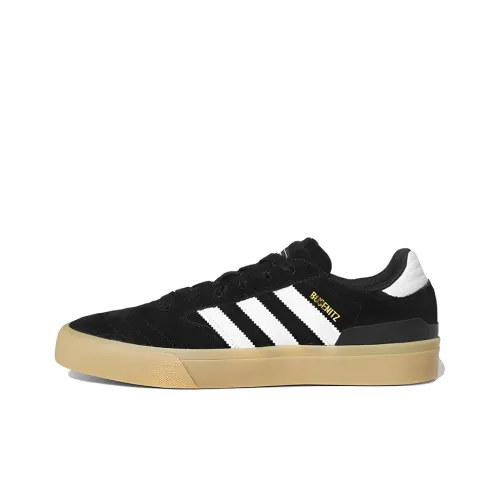 Adidas Originals Busenitz 2 Slip-Resistant Abrasion-Resistant Low Top Skateboard Shoes Men's Black White