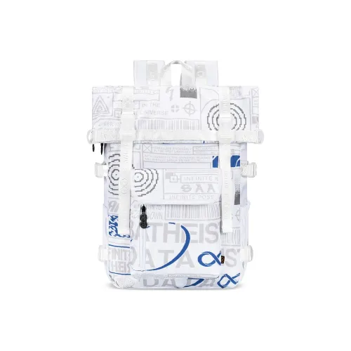 8atheist Полиэстер Рюкзак Унисекс Звездный Белый