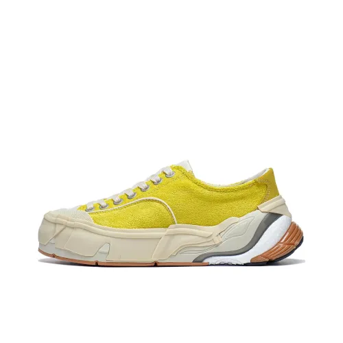 LiNing Wuji Slip-resistant Abrasion-resistant Low Top Casual Women's Berry Yellow LiNing Wuji Противоскользящий Устойчивый к истиранию Низкий Топ Повседневный Женский Ягодный Желтый