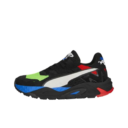NEED FOR Speed X PUMA RS Trck Low Топ Спортивная повседневная обувь Унисекс Черный синий зеленый