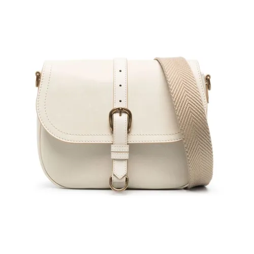 Golden Goose Сумка через плечо из телячьей кожи женская светло-янтарного цвета