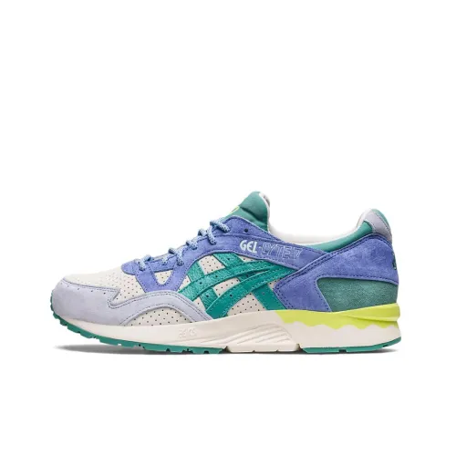 Asics Gel Lyte Low Топ Беговые кроссовки Мужские Зеленые Фиолетовые