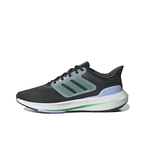 Adidas ULT Шокаблоки Противоскользящие Устойчивые к истиранию Низкий Топ Беговые кроссовки Мужские Черный Зеленый