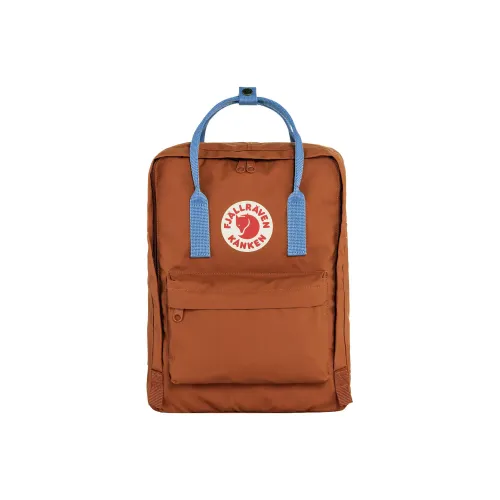 Fjallraven Kanken 16L Outdoor Backpack Vinyl Orange Unisex Фджалльравен Канкен 16L Outdoor Рюкзак Винил Оранжевый Унисекс