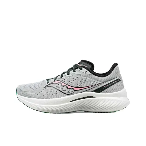 Saucony Endorphin Speed 3 Амортизаторы Slip-resistant устойчивые к истиранию Низкий топ Беговые кроссовки Женские Серый