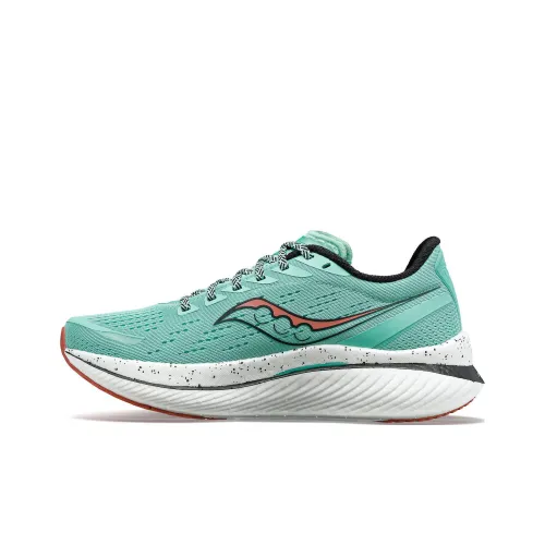Saucony Endorphin Speed 3 Амортизаторы Slip-resistant устойчивые к истиранию Низкий топ Беговые кроссовки Женские Зеленый