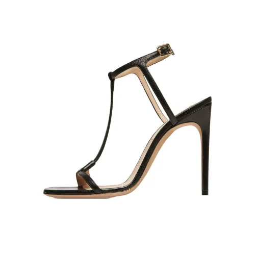 BALLY One Ремень Сандалии 10,5 см Женские Черный