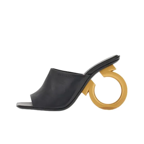 Ferragamo Слипоны Женские Черные