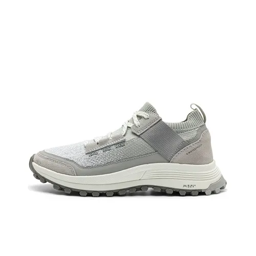 Clarks Casual Низкий Топ Светло-Серый 261705704 Женский