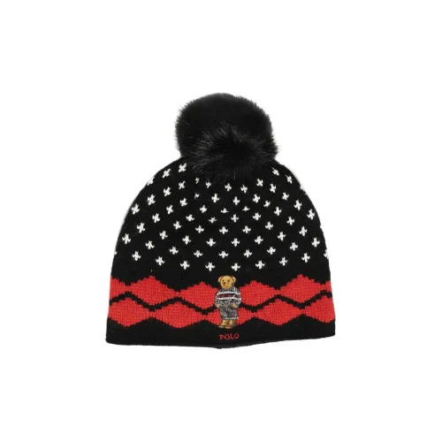 Polo Ralph Lauren Полиэстер Шапки-бини Черные Женские