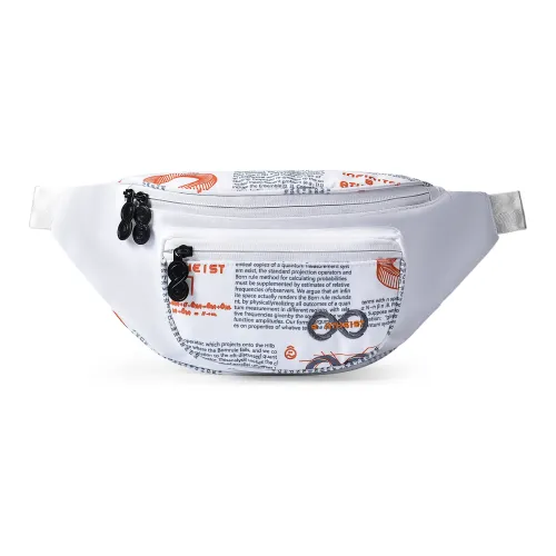 8atheist Нейлоновая сумка через плечо сумка-бананка сумка-слинг унисекс белый