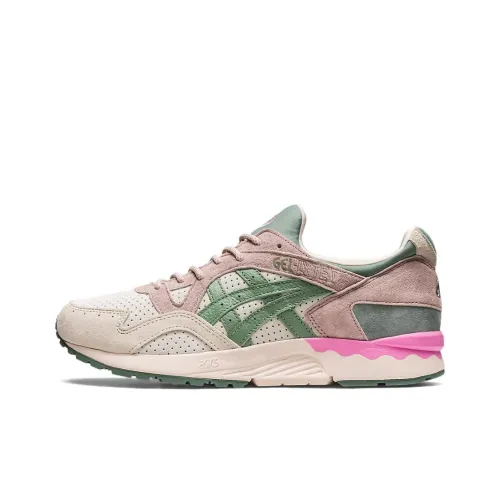 Asics Gel Lyte V Low Топ Повседневные Беговые Кроссовки Мужские Серый Зеленый