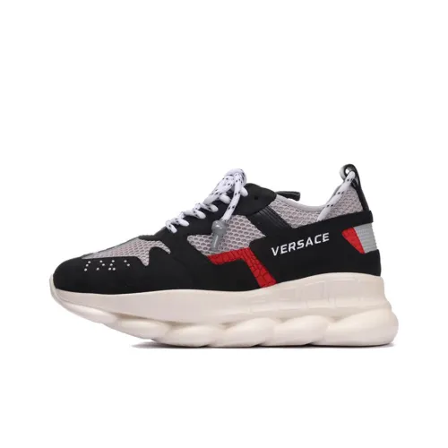 VERSACE Низкий Топ Yundong Повседневная Обувь Мужская Черная