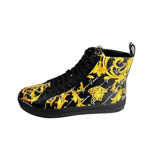 VERSACE Barocco Скейтборд Кроссовки Высокие Мужские