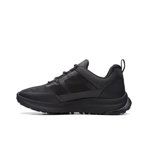 Clarks Повседневные Низкие Кеды Мужские Черные