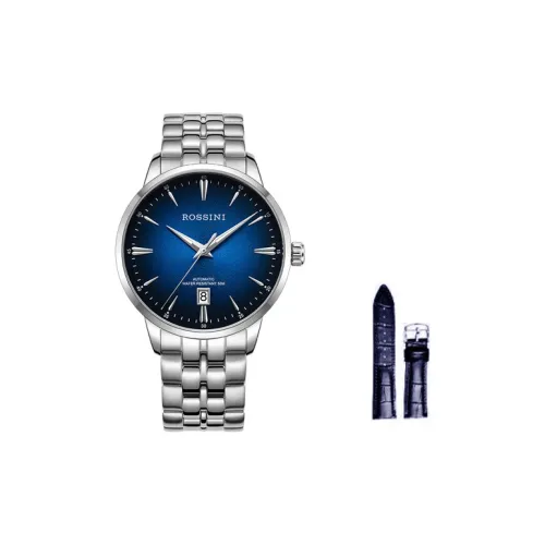 ROSSINI Автоматический механический механизм Мужские часы Enlightenment Collection 41mm*41mm*11mm Синий
