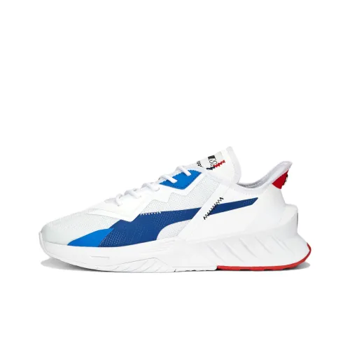 PUMA BMW M Motorsport Maco SL Motorsport Low Топ Повседневная обувь Унисекс Белый Красный Синий