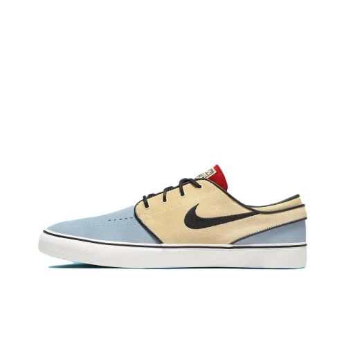 Nike SB Stefan Janoski OG+ Low Топ Скейтборд Кроссовки Унисекс Синий Коричневый