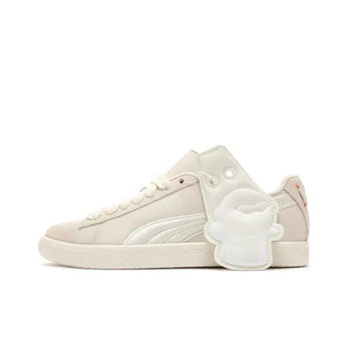 STAFFONLY X MONOPOLY X PUMA Clyde Устойчивые к истиранию Дышащие Низкие Кроссовки для скейтбординга Унисекс Экрю