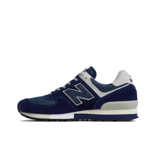 New Balance NB 576 Амортизация Низкий Топ Беговые кроссовки Унисекс Синий 35-я годовщина Особенное издание
