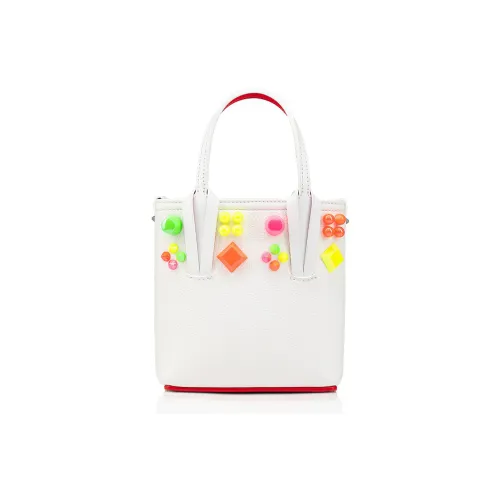 CL LUBOTING Телячья кожа Тоут Сумка Сумка для покупок Сумка через плечо Сумка Мини Женская Белая