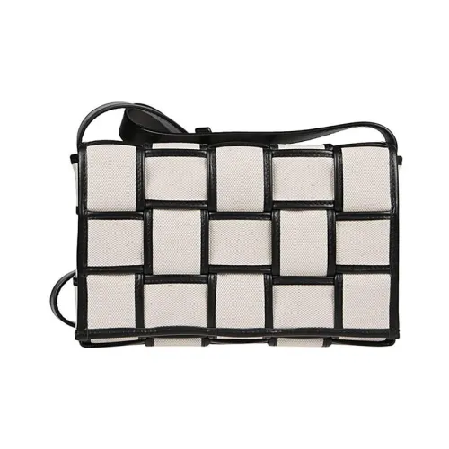 Bottega Veneta Хлопок Сумка через плечо Сумка на плечо Мужская Светлый Умбра Черный