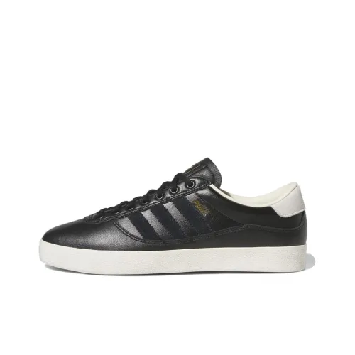 Adidas Originals Puig Slip Resistant Abrasion Resistant Низкие Кроссовки для скейтбординга Мужские Черно-белые