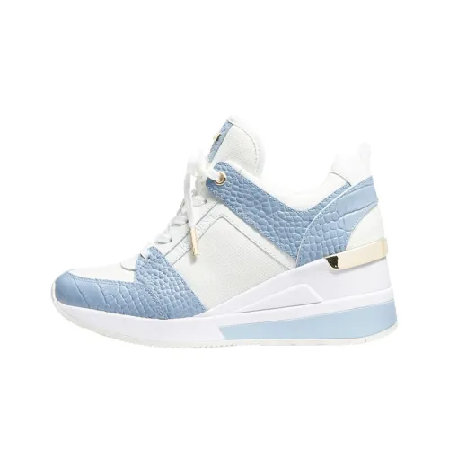 MICHAEL KORS Georgie Low Топ Спортивная Повседневная Обувь Женская Синяя Белая