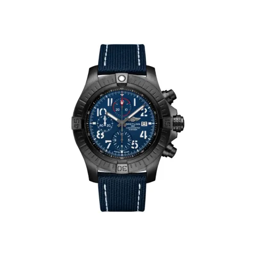 BREITLING Автоматический Механический Часы Мужские Avenger 48 мм Синий