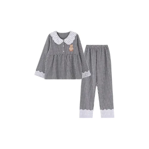 Xiang Ning Pai Черный Женские Пижамные Комплекты