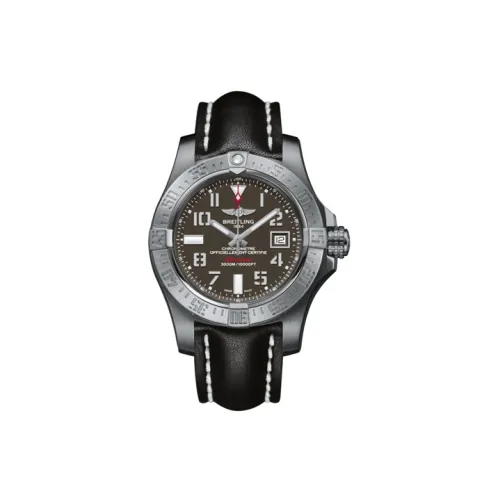 BREITLING Автоматический Механический Часы Мужские Avenger 45 мм Кофейного Цвета
