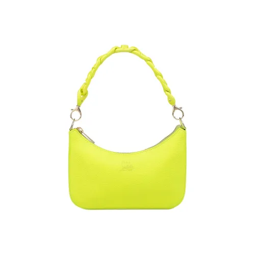 CL LUBOTING Телячья кожа Портативная Сумка через плечо Сумка на плечо Мини Женская Желтая