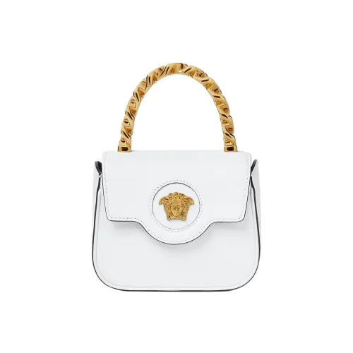 VERSACE La Medusa Кожа Сумка через плечо Сумка Мини Женская Белая