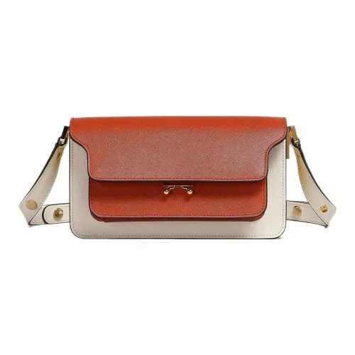 Marni Основная часть Телячья кожа Сумка через плечо Сумка на плечо Женская