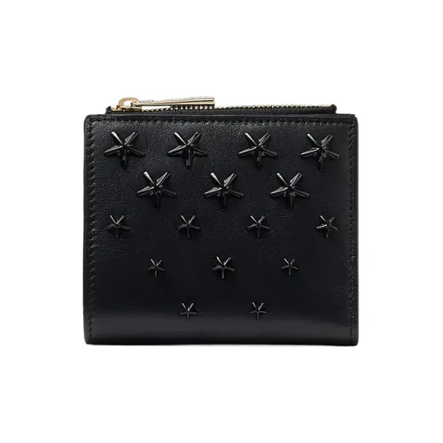 Jimmy Choo Телячья кожа Кошелек Женские Черный