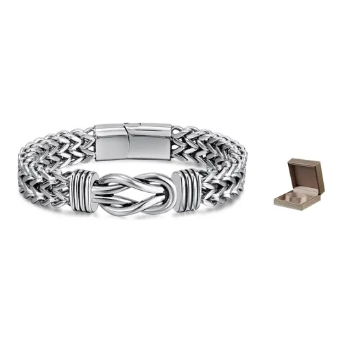 KENMO Браслеты из титанового стального сплава для мужчин