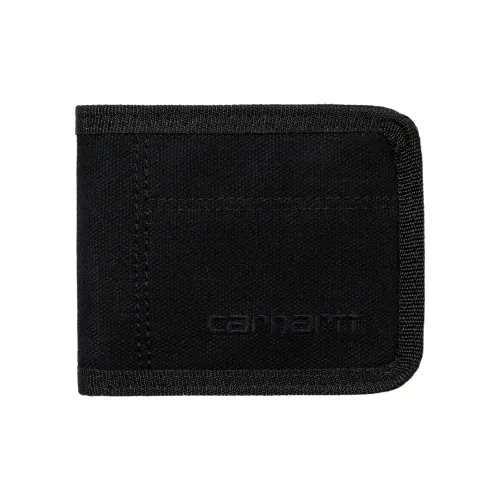 Carhartt WIP Хлопок Canvas Coin Wallet Canvas Wallet Мужской Черный