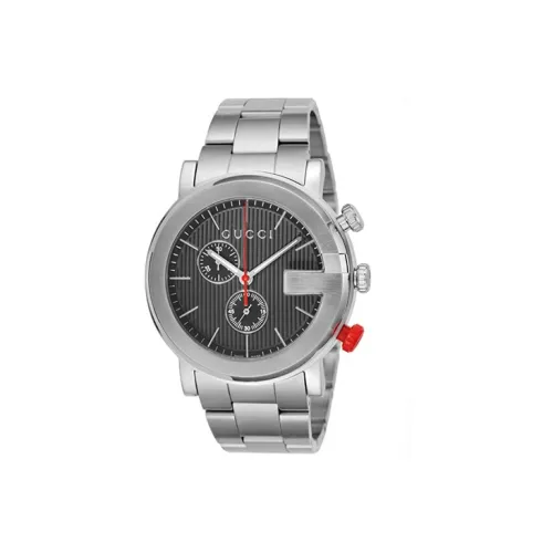 GUCCI Кварцевый механизм Мужские часы 44 мм Черный