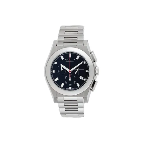 GUCCI Кварцевый механизм Мужские часы 43,5 мм Черный