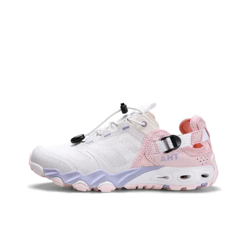 HUMTTO Противоскользящий Устойчивый к износу Легкий Быстросохнущий Уличная обувь Женская Айвори Белый Светло-розовый